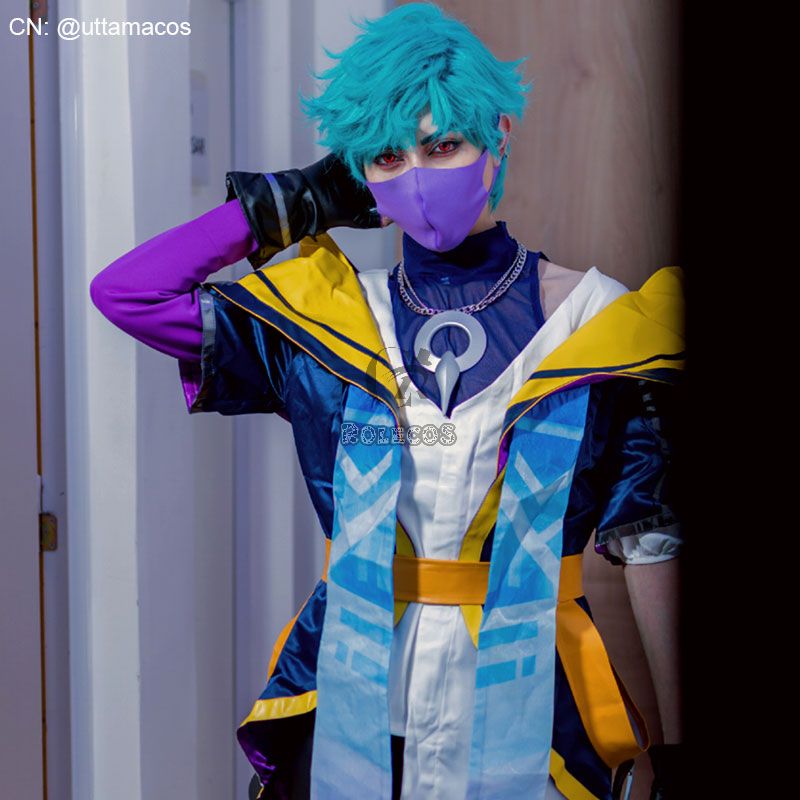 League of Legends LOL Heartsteel Aphelios Cosplay Costume Halloween Costume
