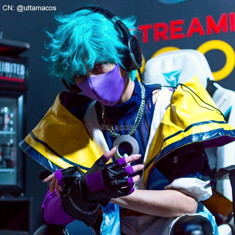 League of Legends LOL Heartsteel Aphelios Cosplay Costume Halloween Costume