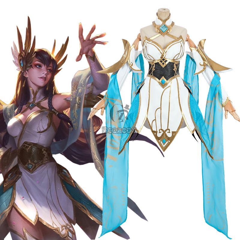 League of Legends LOL Immortal Journey Irelia Cosplay Costume
