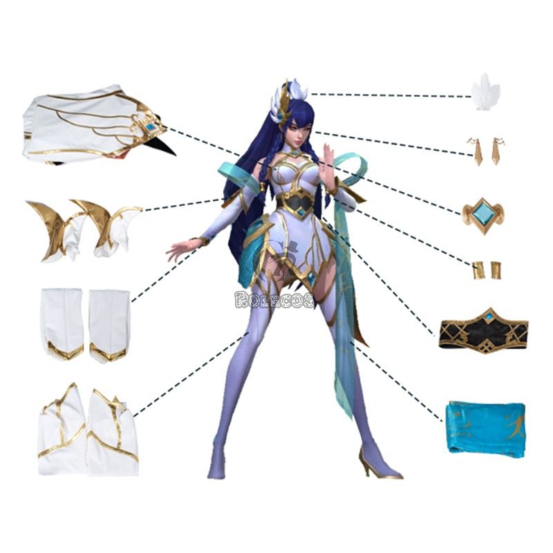 League of Legends LOL Immortal Journey Irelia Cosplay Costume0