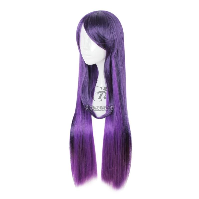 League of Legends Star Guardian Syndra Game Purple Long Straight Cosplay Wigs 