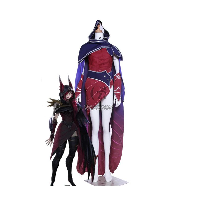 League Of Legends Xayah Game Cosplay Costumes