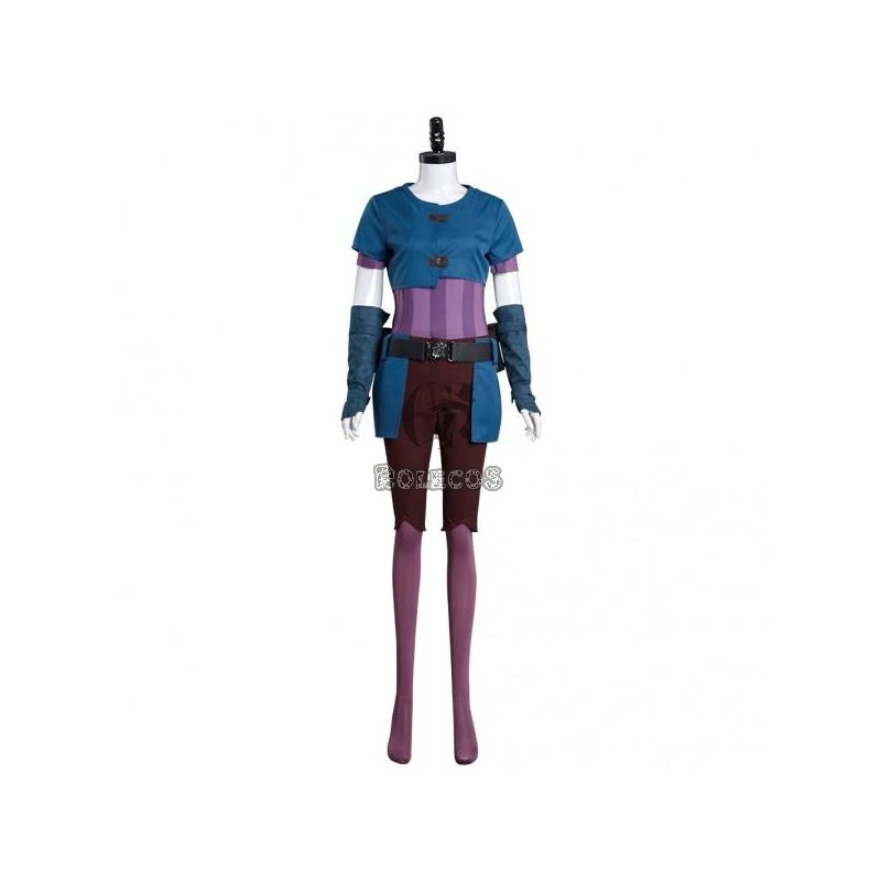 LOL Arcane Powder Jinx Cospaly Costume