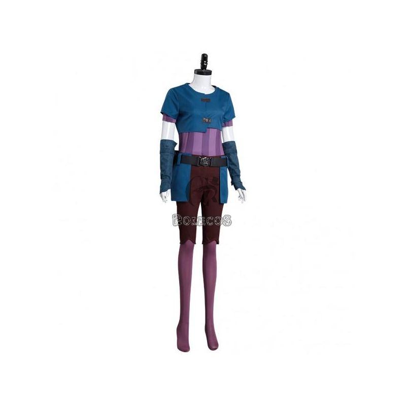 LOL Arcane Powder Jinx Cospaly Costume