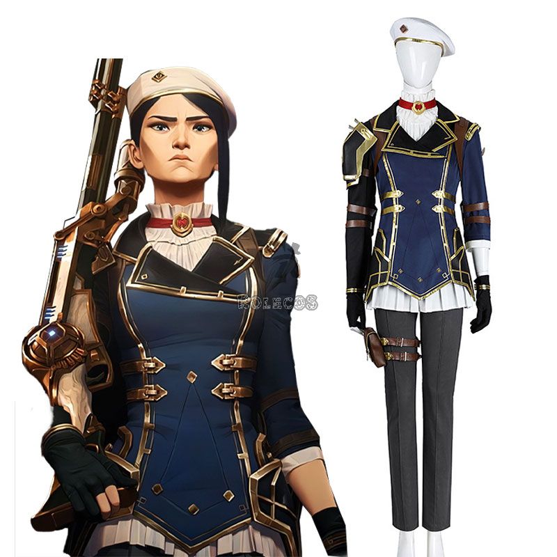 LOL Arcane Season 2 Caitlyn Cosplay Costume