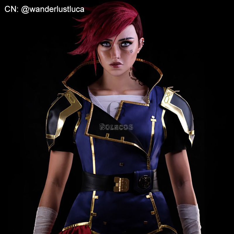 LOL Arcane Season 2 Vi Cosplay Costume