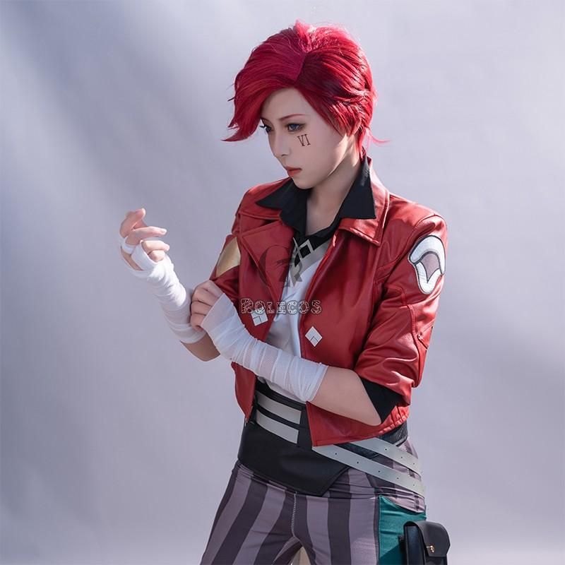 Anime LOL Arcane Vi Cosplay Costume