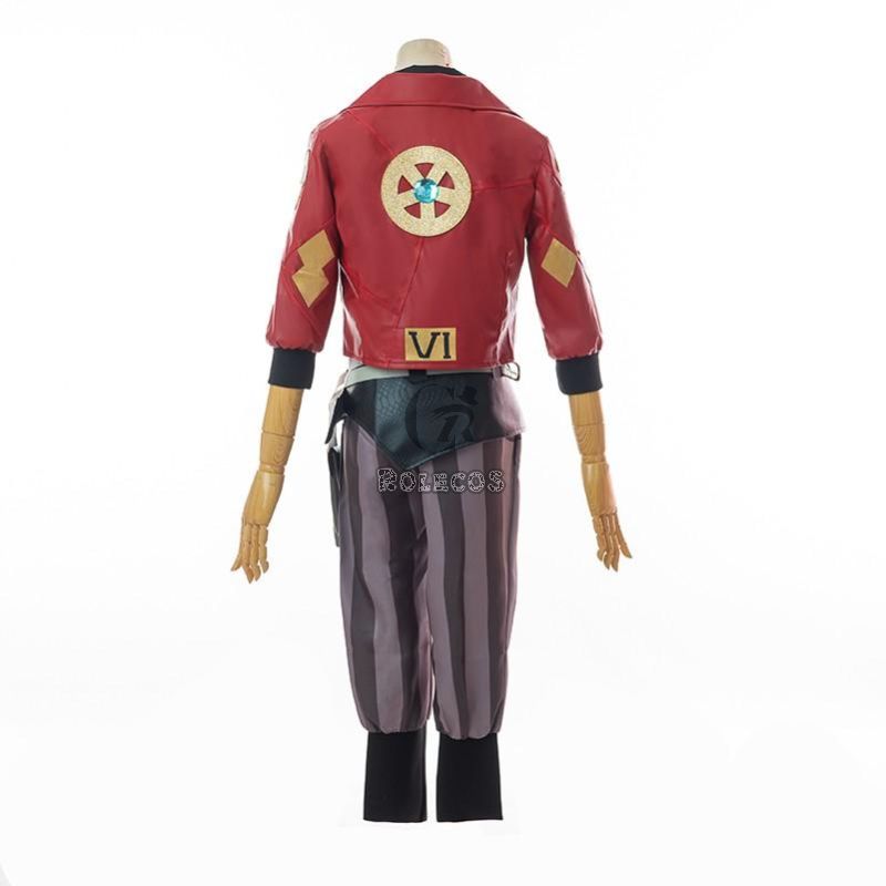 Anime LOL Arcane Vi Cosplay Costume