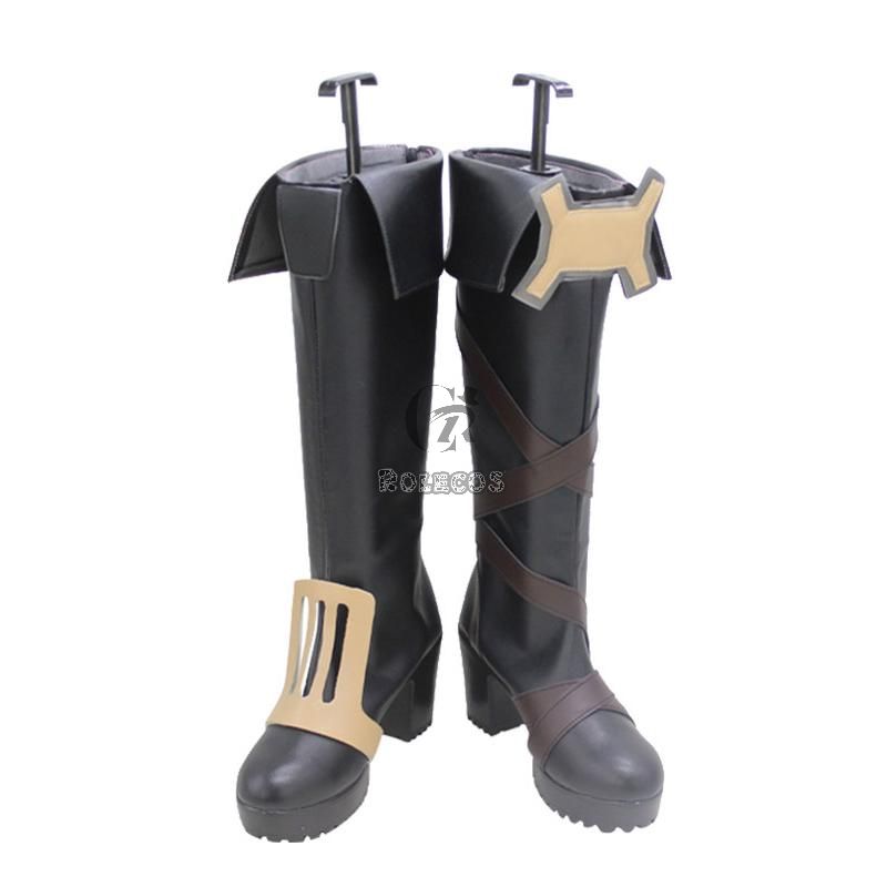 LOL Arcane Vi Cosplay Shoes