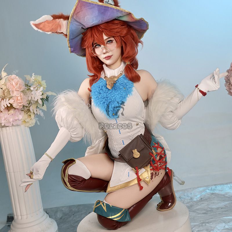 LOL Aurora Cosplay Costume Halloween Costume