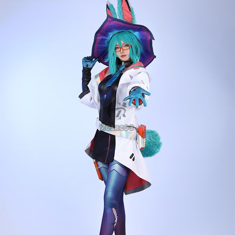 LOL Battle Bunny Aurora Cosplay Costume
