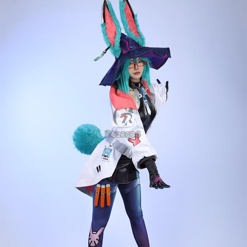 LOL Battle Bunny Aurora Cosplay Costume