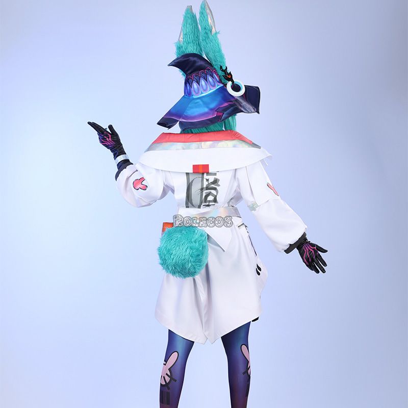 LOL Battle Bunny Aurora Cosplay Costume