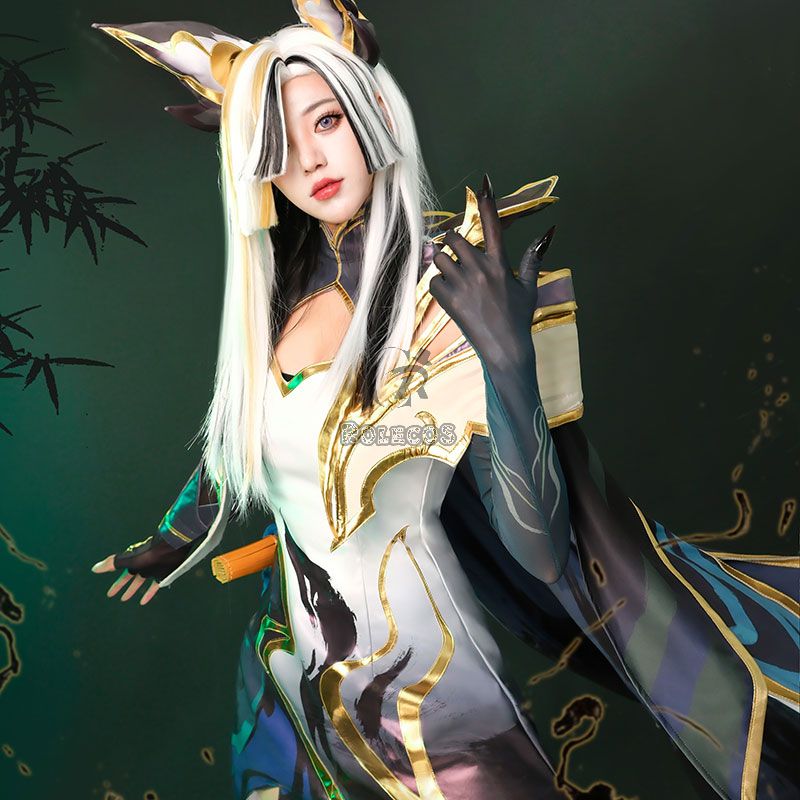LOL Calligraphia Xayah Cosplay Costume Halloween Costume