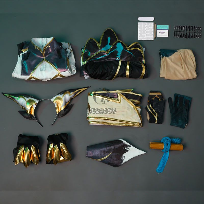 LOL Xayah Cosplay Costume