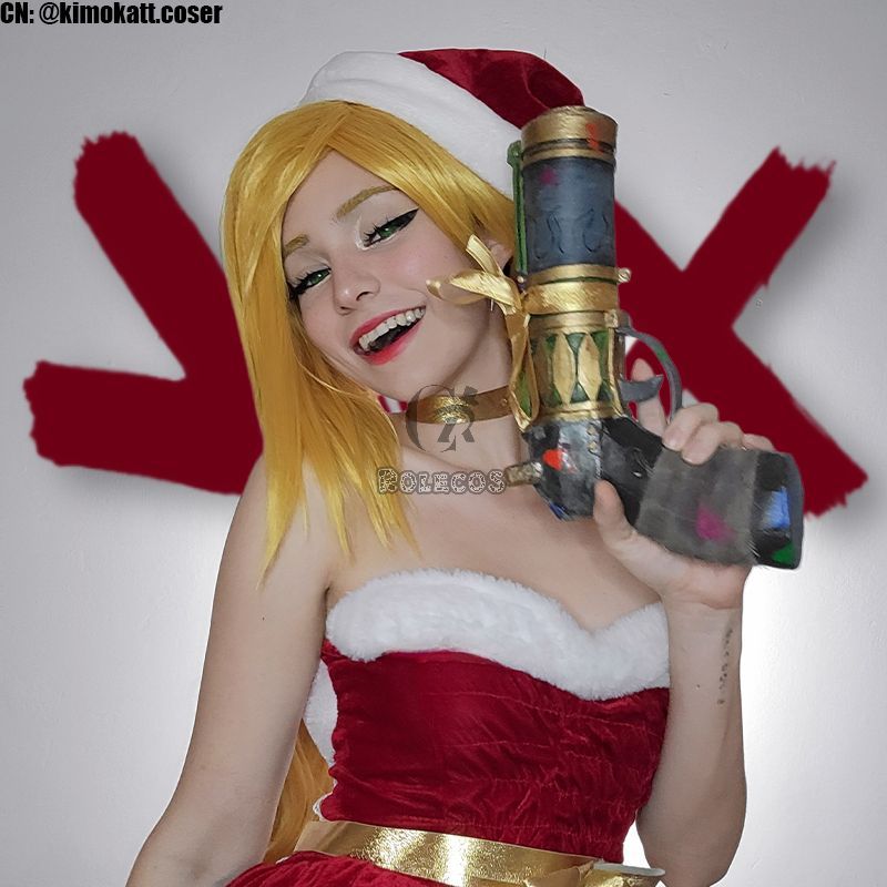 LOL Christmas Jinx Game Cosplay Wigs