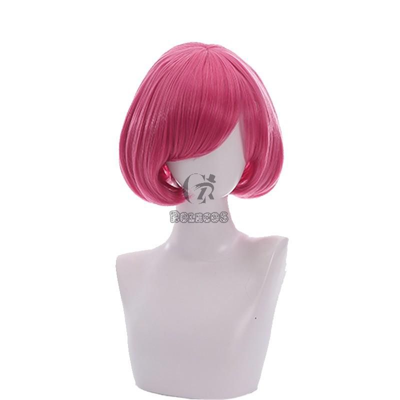 LOL Cafe Cutie Annie Pink Short Cosplay Wigs