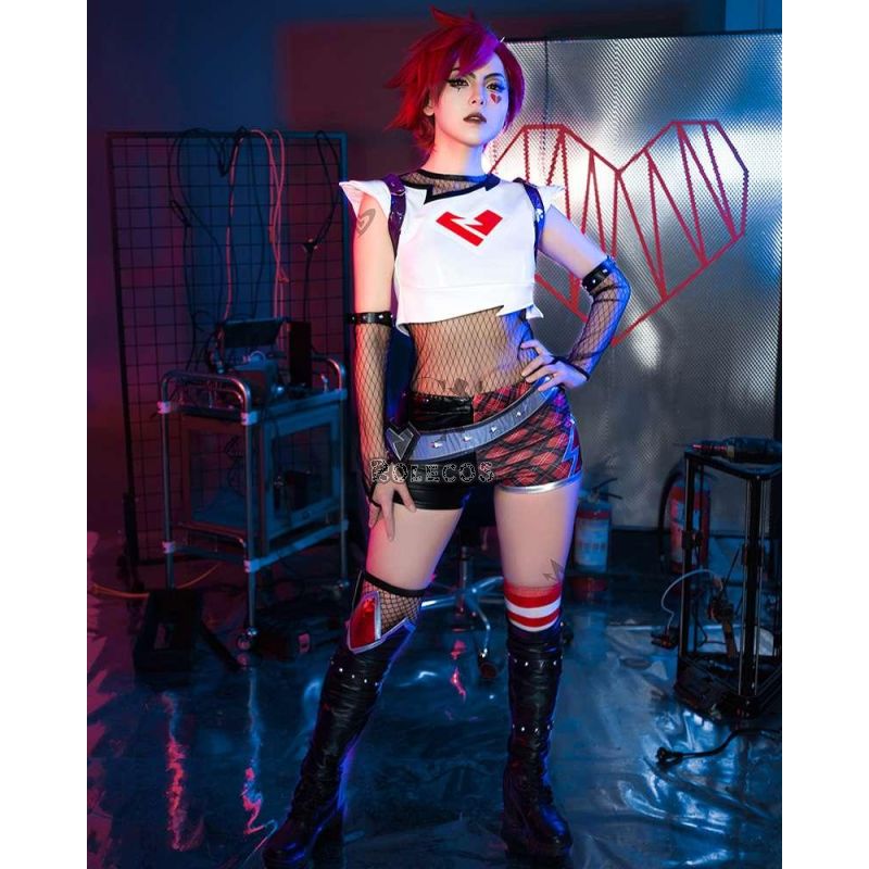LOL Heartache & Heartthrob Vi Cosplay Costume