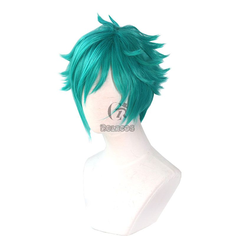 League Of Legends LOL Heartsteel Aphelios Blue Green Cosplay Wigs