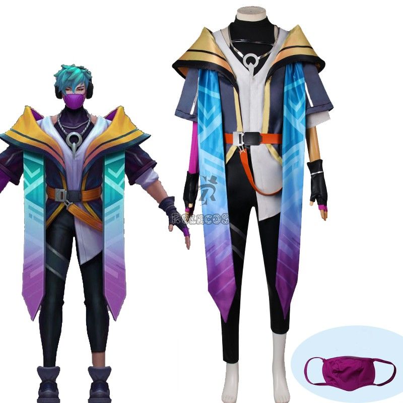 LOL Heartsteel Aphelios Ezreal Yone Cosplay Costume