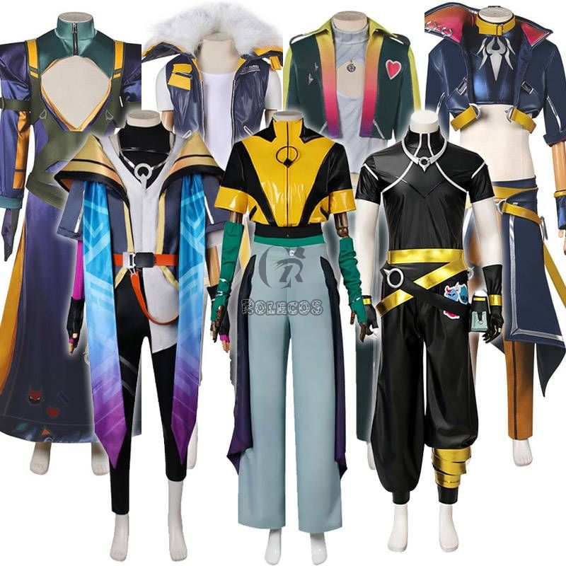 LOL Heartsteel Aphelios Alune Ezreal Yone Sett Cosplay Costume