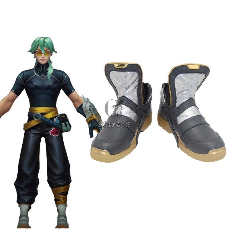 LOL Heartsteel Ezreal Cosplay Shoes