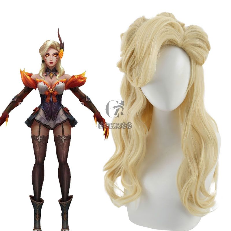 LOL High Noon Evelynn Cosplay Wig