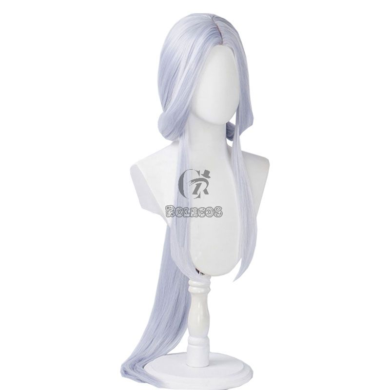 LOL Immortal Journey Prestige Soraka Grey Long Cosplay Wigs