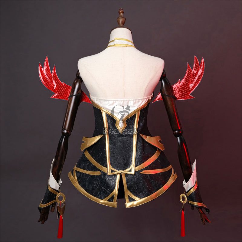LOL Immortalized Legend Ahri Cosplay Costume