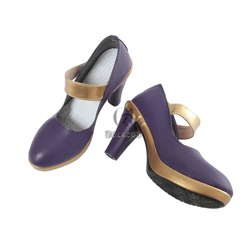 LOL KDA Skin Nine-Tailed Fox Ahri Cosplay Shoes