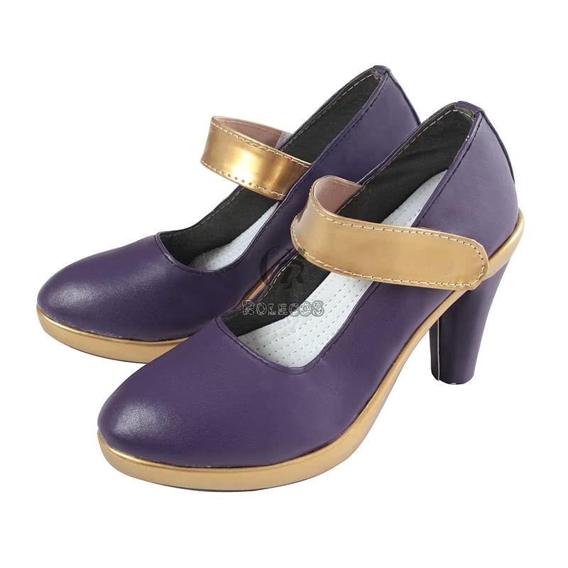 LOL KDA Skin Nine-Tailed Fox Ahri Cosplay Shoes