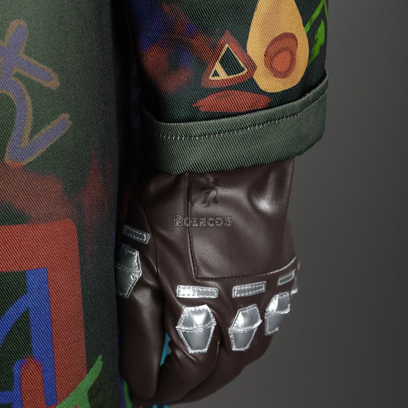 LOL League of Legends Arcane Season 2 Ekko Cosplay Costume