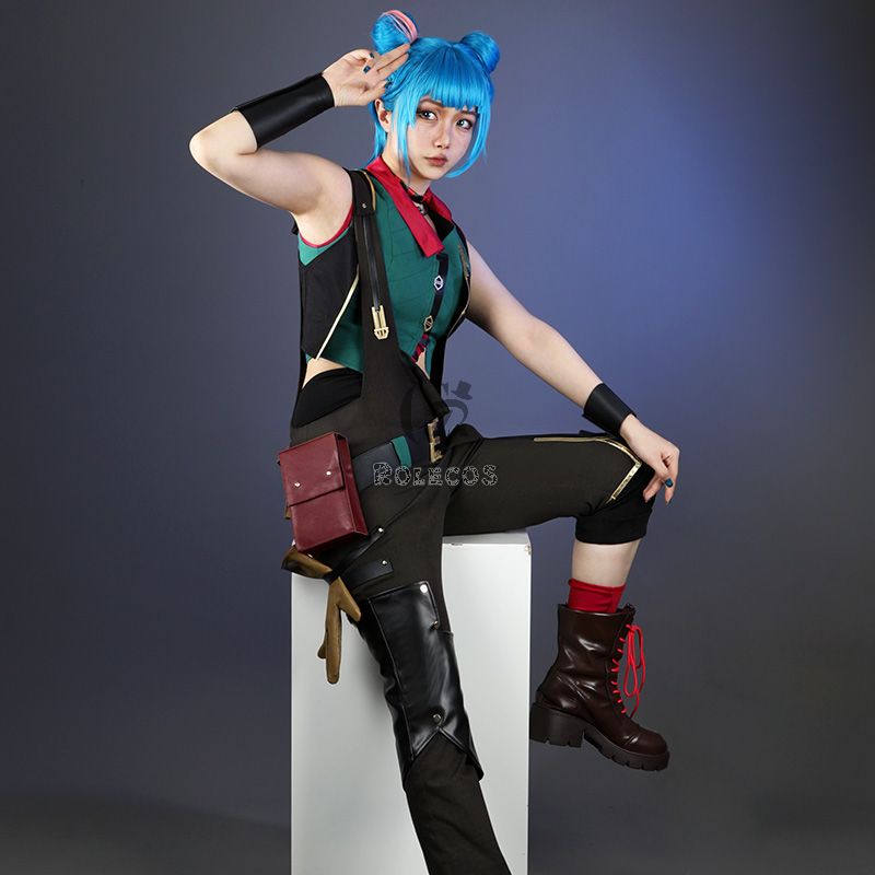 LOL League of Legends Arcane Season 2 Jinx Powder Cosplay Costume