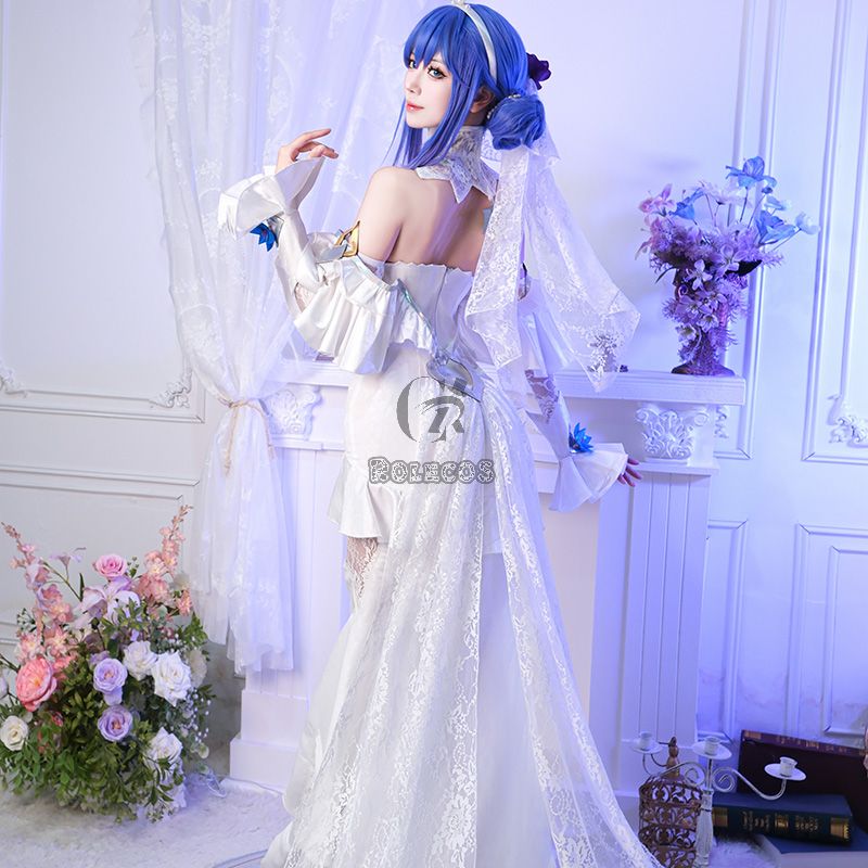 LOL League of Legends Crystal Rose Sona Cosplay Costume