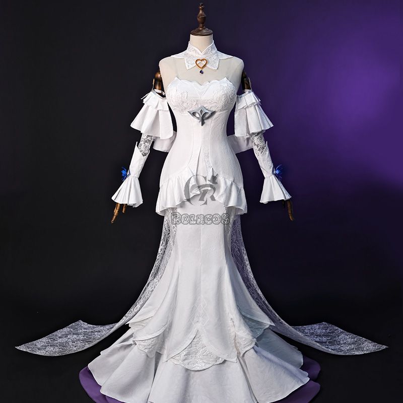LOL League of Legends Crystal Rose Sona Cosplay Costume