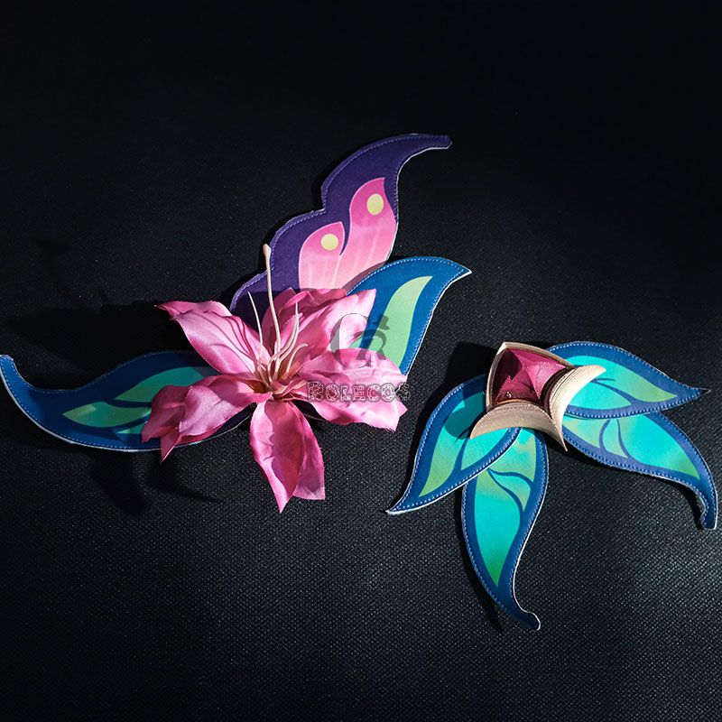 LOL League Of Legends Faerie Court Lux Cosplay Costume