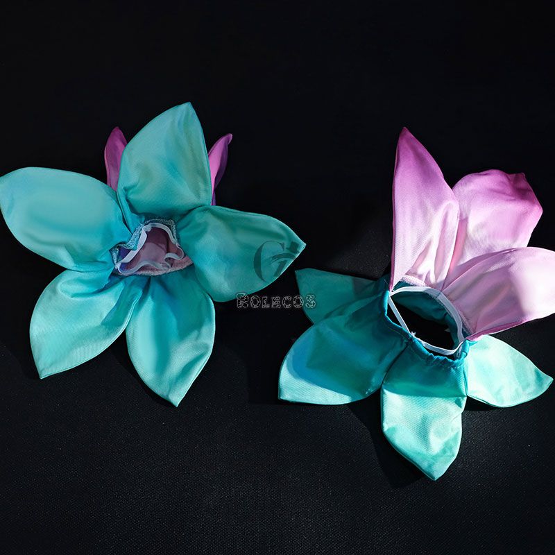LOL League Of Legends Faerie Court Lux Cosplay Costume