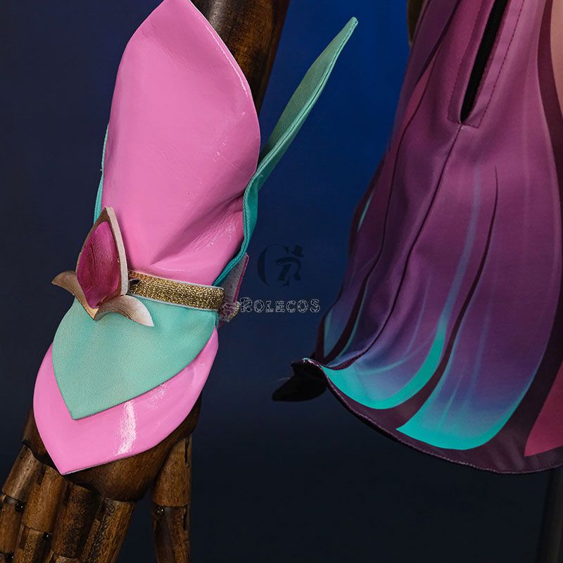LOL League Of Legends Faerie Court Lux Cosplay Costume