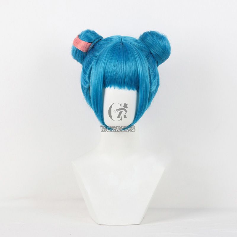 LOL League Of Legends Jinx Cosplay Wig