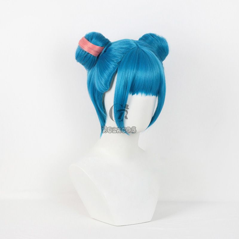 LOL League Of Legends Jinx Cosplay Wig