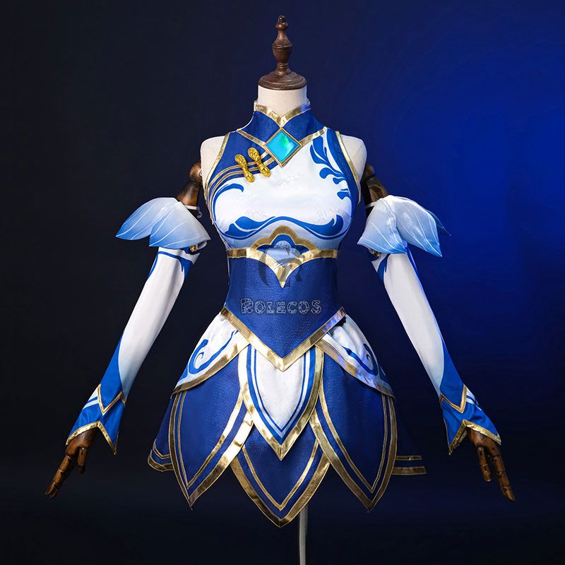 LOL League of Legends Porcelain Lux Cosplay Costume