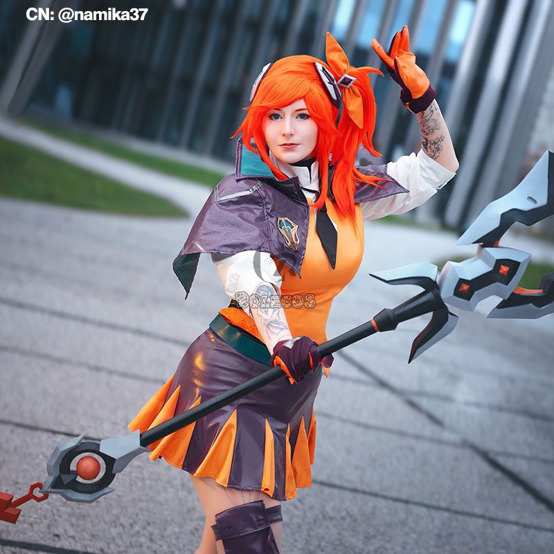 LOL Lux Battle Academia Cosplay Costume