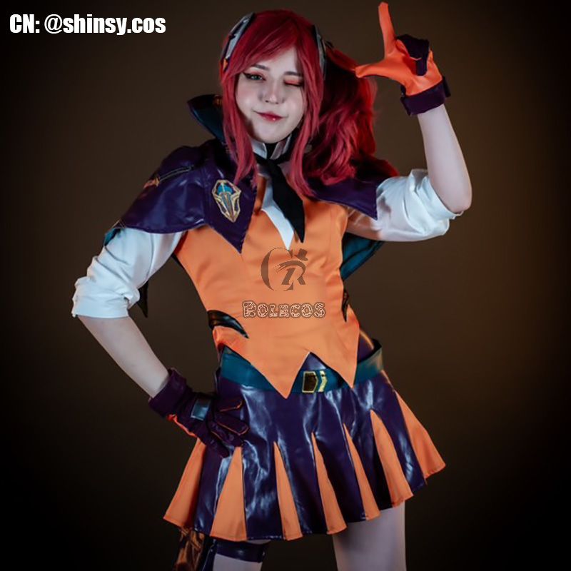 LOL Lux Battle Academia Cosplay Costume