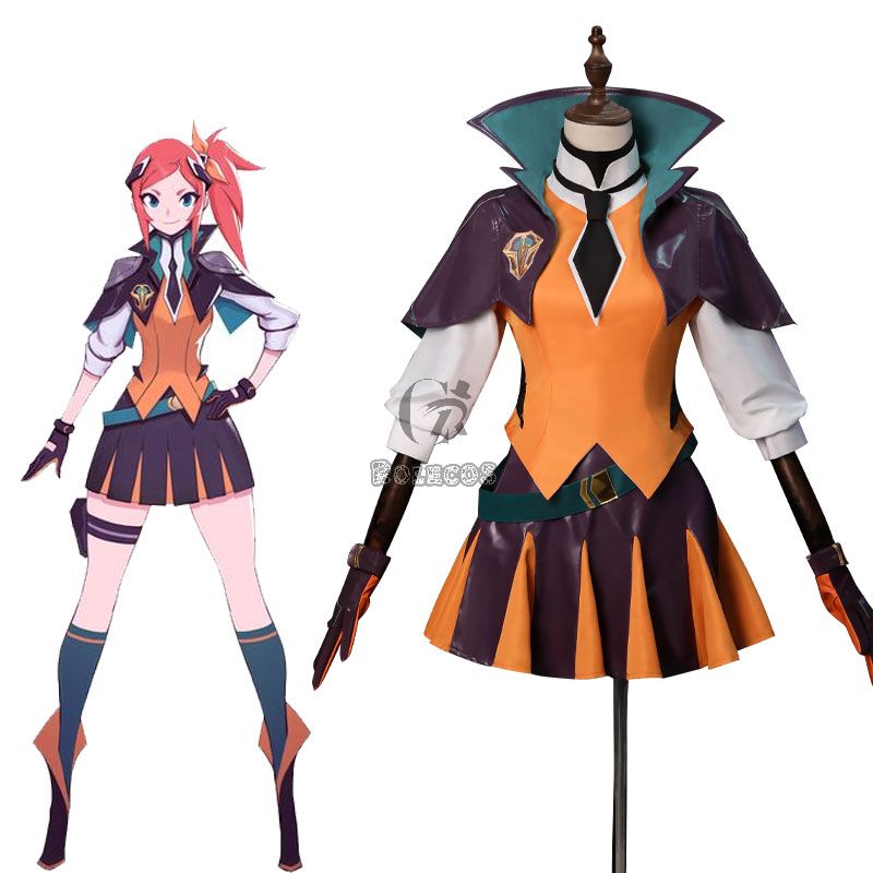 LOL Lux Battle Academia Cosplay Costume