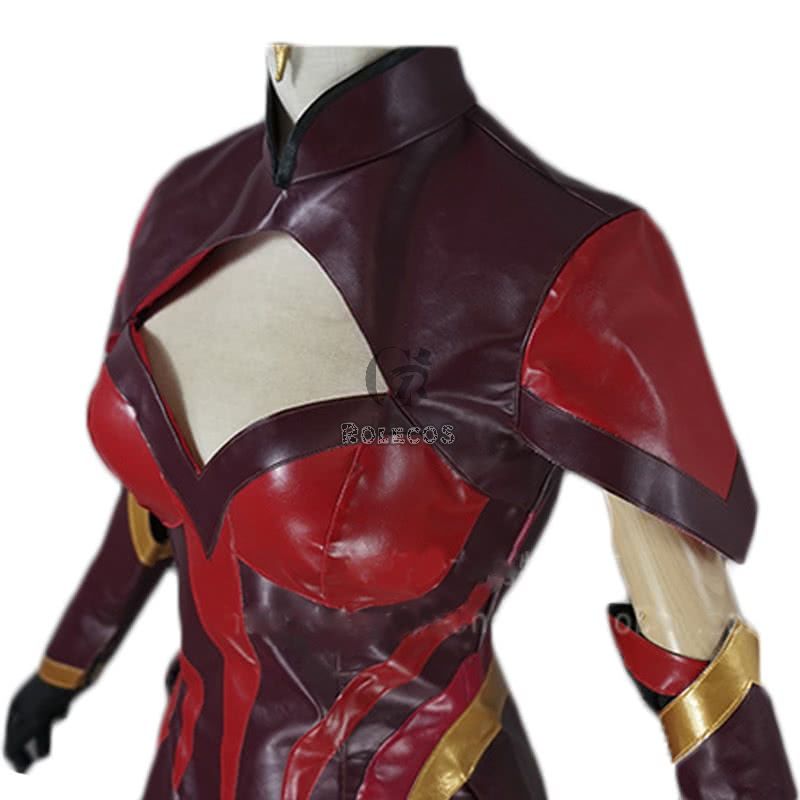 LOL Lux Star Guardian magma Cosplay Costume 