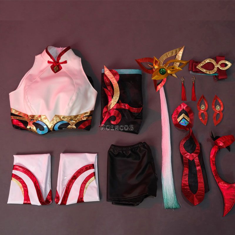 LOL Mythmaker Irelia Cosplay Costume