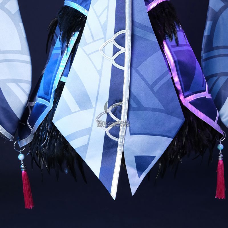 lol Snow Moon Ahri Cosplay Costume