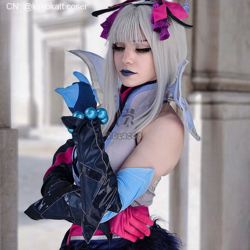 LOL Snow Moon Morgana Cosplay Costume