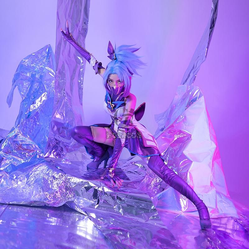 League of Legends LOL Star Guardian Akali Cosplay Costume