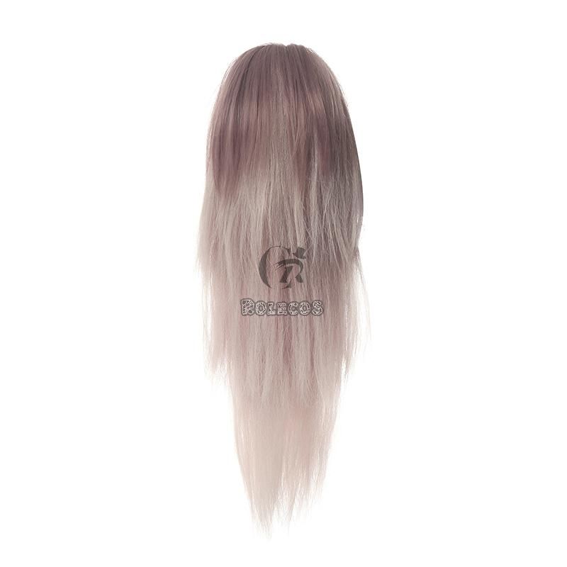 LOL True Damage Akali Gray Mixde White Ponytail Cosplay Wigs